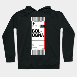 Boarding pass for Bologna Hoodie